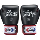 Детские боксерские перчатки Fairtex (BGV-1 Black-White-Red)